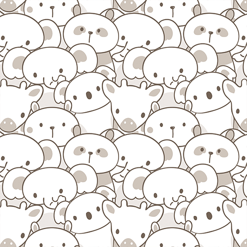 Adesivo Papel de Parede - Safari Infantil 2